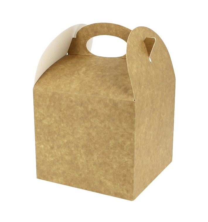 Lunchbox Kraft 131x131x115mm (25 Stück) Lunchbox Kraft 131x131x115mm (25 Stück)
