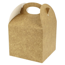 Lunchbox Kraft 131x131x115mm (250 Stück)