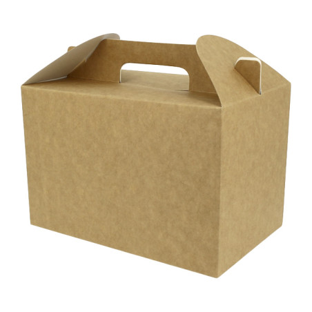 Lunchbox Kraft 225x145x150mm (25 Stück)