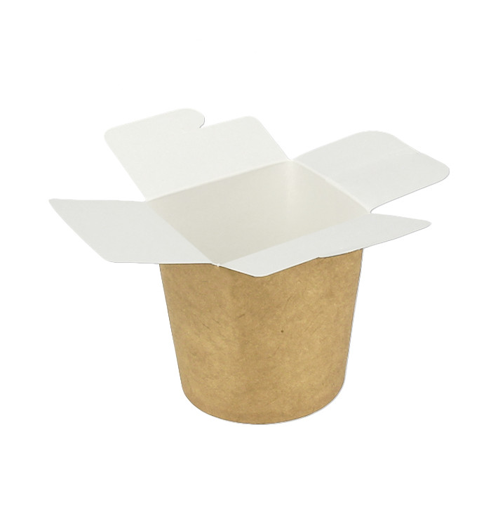 Mehrzweck-Faltbox Krafteffekt 100% ECO 16Oz/480ml (500 Stück) Mehrzweck-Faltbox Krafteffekt 100% ECO 16Oz/480ml (500 Stück)