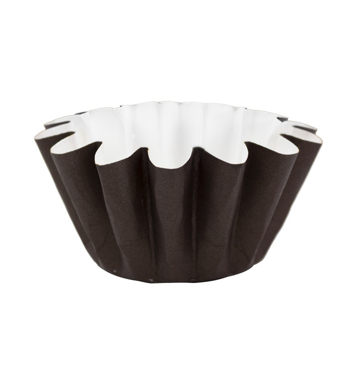 Formen für Backen Ø80x65 mm Braun (15 Stück) Formen für Backen Ø80x65 mm Braun (15 Stück)