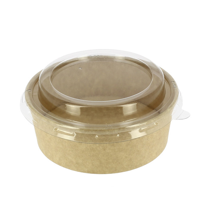 Suppenbecher To Go Kraft-Kraft Mit Deckel RPET 19 Oz/550 ml (300 Stück) Suppenbecher To Go Kraft-Kraft Mit Deckel RPET 19 Oz/550 ml (300 Stück)