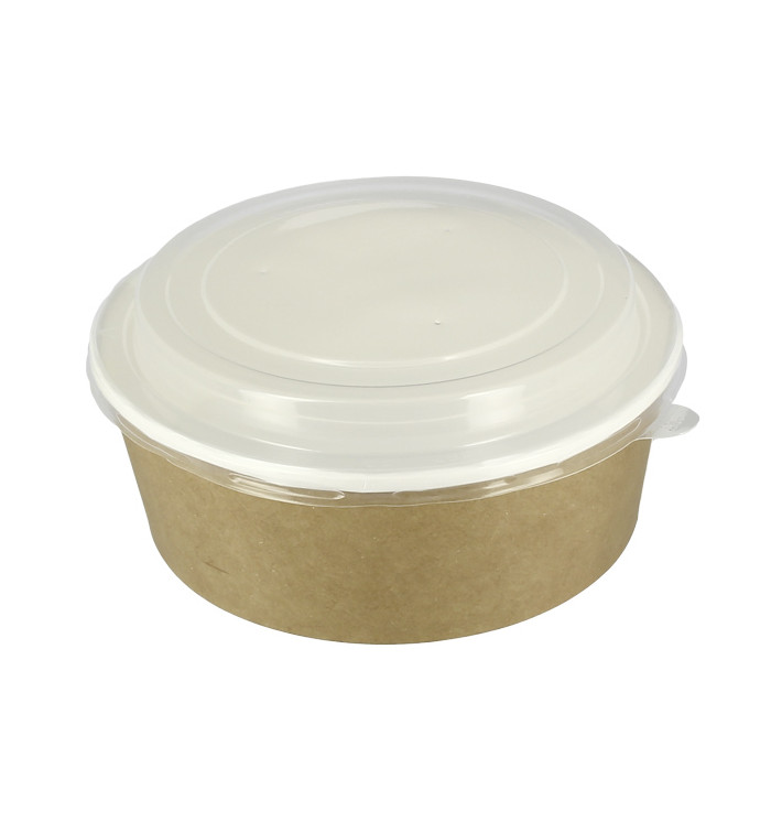 Suppenbecher To Go Kraft Mit Deckel PP 38 Oz/1140ml (100 Stück) Suppenbecher To Go Kraft Mit Deckel PP 38 Oz/1140ml (100 Stück)