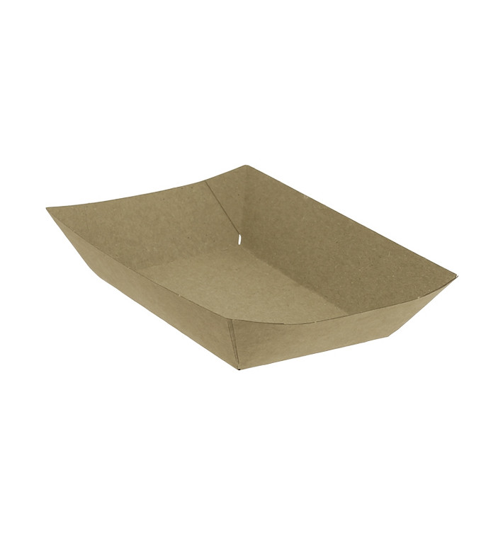 Pommesschale Kraft-Kraft 300ml 11x7x3,5cm (25 Stück) Pommesschale Kraft-Kraft 300ml 11x7x3,5cm (25 Stück)