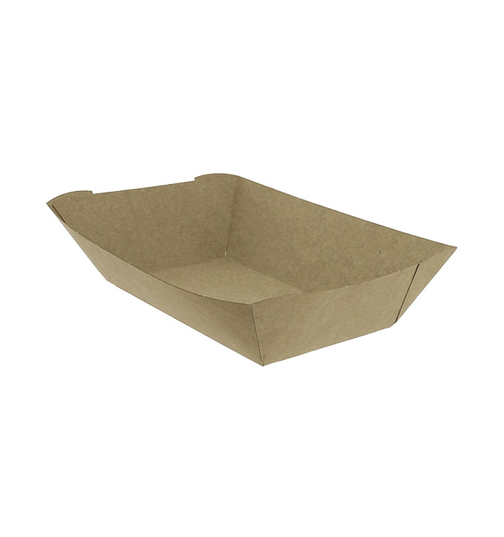 Pommesschale Kraft-Kraft 780ml 15,5x9x5,5cm (25 Uds) Pommesschale Kraft-Kraft 780ml 15,5x9x5,5cm (25 Uds)