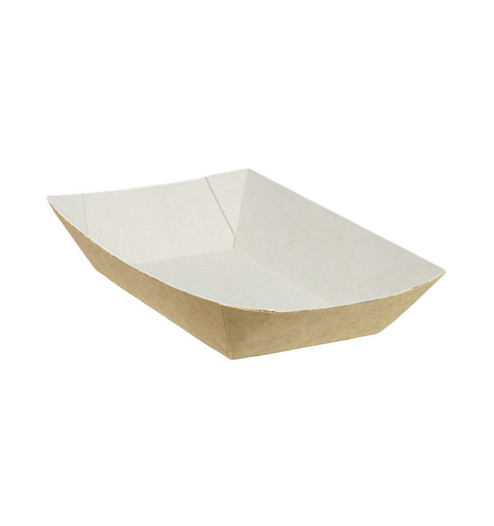 Pommesschale Kraft 300ml 11x7x3,5cm (1.000 Stück) Pommesschale Kraft 300ml 11x7x3,5cm (1.000 Stück)