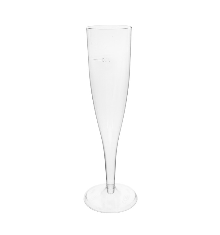 Sektflöte Plastik Spritzguss 140ml 1T (100 Stück) Sektflöte Plastik Spritzguss 140ml 1T (100 Stück)