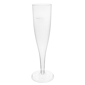 Sektflöte Plastik Spritzguss 140ml 1T (10 Stück)