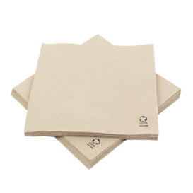 Papierservietten Bio 40x40cm 2-lagig (50 Stück)