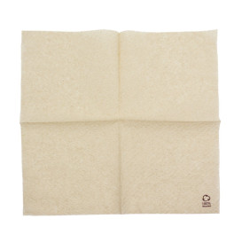 Bio Papierservietten Geprägte 30x30cm 1-lagig (100 Stück)