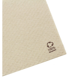 Bio Papierservietten Geprägte 30x30cm 1-lagig (100 Stück)