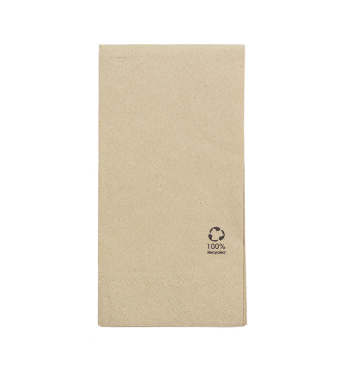 Bio Papierservietten 40x40cm 1/8 2-lagig (2.400 Stück) Bio Papierservietten 40x40cm 1/8 2-lagig (2.400 Stück)