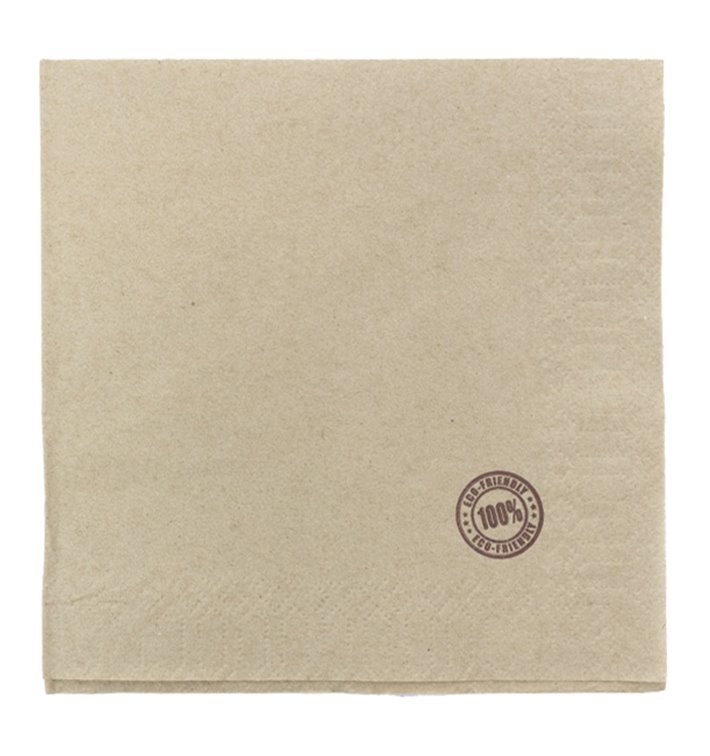 Bio Papierservietten "Recycled" 33x33cm 1-lagig (100 Stück) Bio Papierservietten "Recycled" 33x33cm 1-lagig (100 Stück)