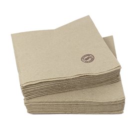 Bio Papierservietten "Recycled" 33x33cm 1-lagig (100 Stück)