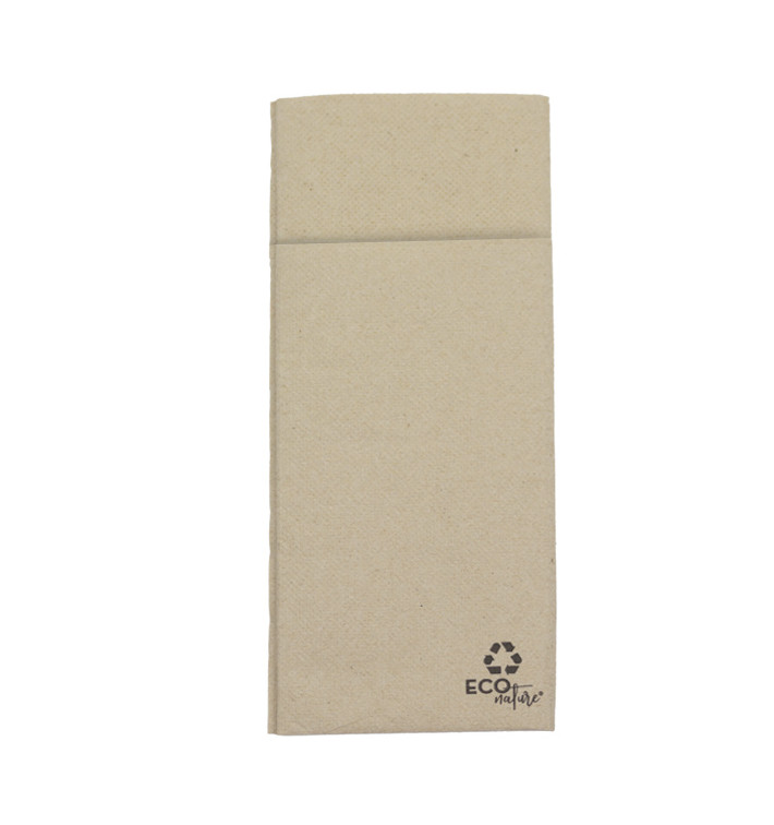 Bestecktaschen Bio 32x40cm 2-lagig (1.200 Stück) Bestecktaschen Bio 32x40cm 2-lagig (1.200 Stück)