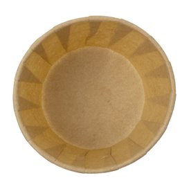 Eisbecher aus Plissiertem KraftPapier 120ml (250 Stück)