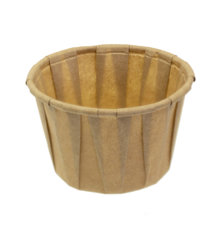 Eisbecher aus Plissiertem Kraft Papier 60ml (5000 Stück) Eisbecher aus Plissiertem Kraft Papier 60ml (5000 Stück)