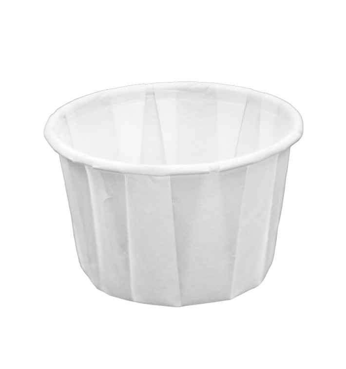 Eisbecher aus Plissiertem Papier 100ml (250 Stück) Eisbecher aus Plissiertem Papier 100ml (250 Stück)
