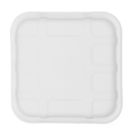 Zuckerrohr-Tablett 14,1x14,1cm (50 Stück)