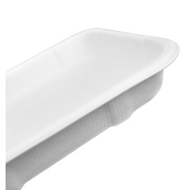 Zuckerrohr-Tablett 21,6x15,3x2,6cm (400 Stück)