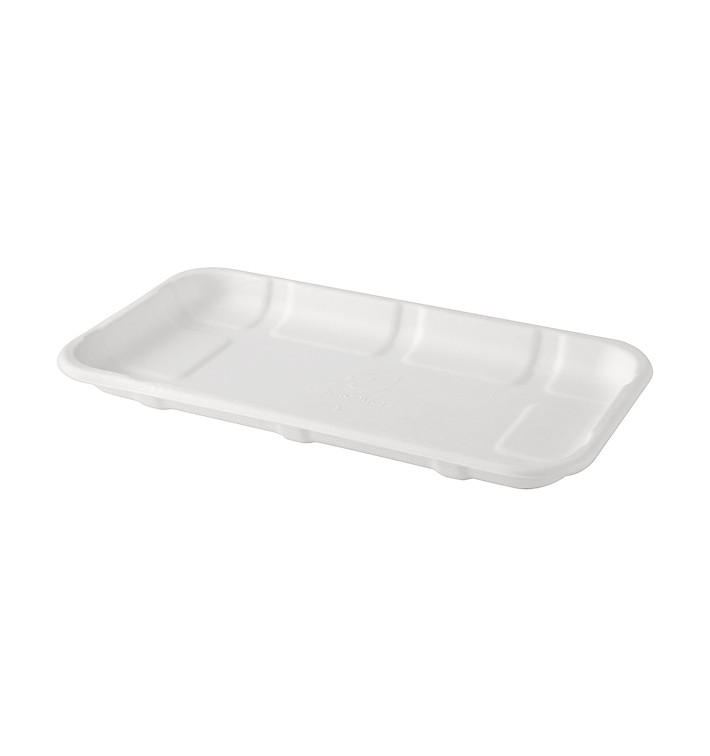Zuckerrohr-Tablett 21,8x12,2cm (50 Stück) Zuckerrohr-Tablett 21,8x12,2cm (50 Stück)