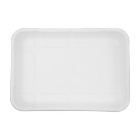 Zuckerrohr-Tablett 21,6x15,3x2,6cm (400 Stück)