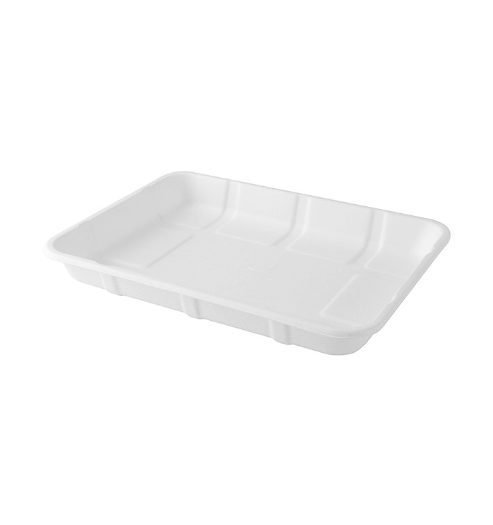 Zuckerrohr-Tablett 24,2x18,3cm (300 Stück) Zuckerrohr-Tablett 24,2x18,3cm (300 Stück)