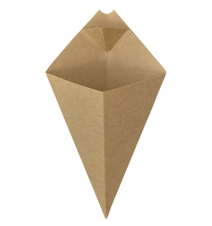 Spitztüten Kraft für Lebensmittel 270mm 250g (200 Stück) Spitztüten Kraft für Lebensmittel 270mm 250g (200 Stück)