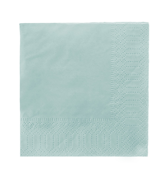 Papierservietten Hellblau 2L 20x20cm (100 Stück) Papierservietten Hellblau 2L 20x20cm (100 Stück)