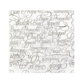 Spenderservietten Papier Miniservis "Guten Appetit" 17x17cm (6000 Stück)