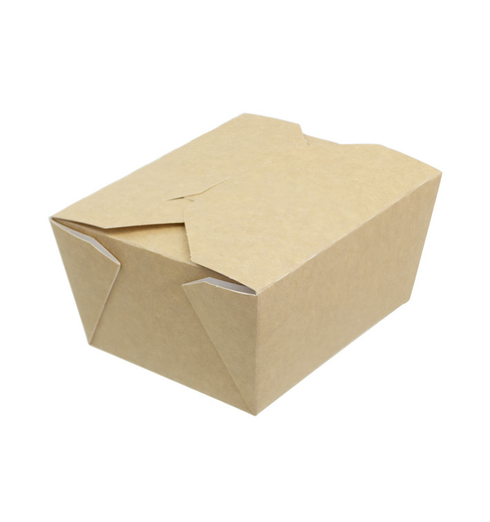 SnackBox Amerikanische Kraft 11,8x9x6,3cm (25 Stück)