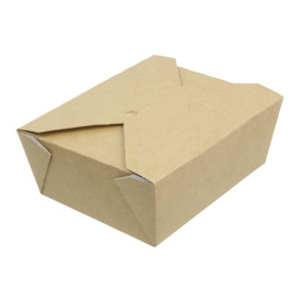 SnackBox Amerikanische Kraft 15x12x6,5cm (25 Stück)