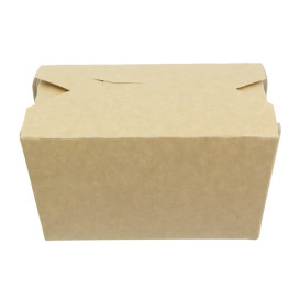 SnackBox Amerikanische Kraft 11,8x9x6,3cm (25 Stück)