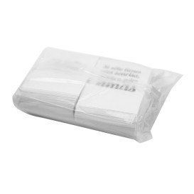 Spenderservietten Papier "Miniservis" Weiß 17x17cm (200 Stück)