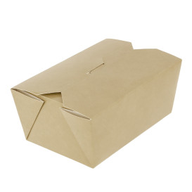 SnackBox Amerikanische Kraft 13x8,5x6cm 700ml (45 Stück) SnackBox Amerikanische Kraft 13x8,5x6cm 700ml (45 Stück)