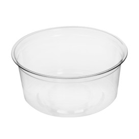 Plastickschale Kompostierbar PLA Transparent 355ml (50 Stück)