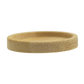 Bambusteller Zweifarbig Ø5cm (24 Stück)