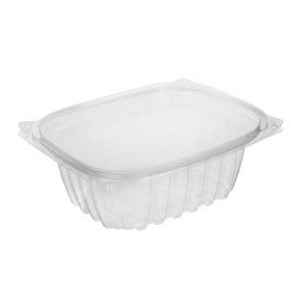 Plastickschale Kompostierbar PLA mit Deckel 355ml (100 Stück)