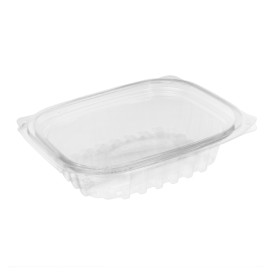 Plastickschale Kompostierbar PLA mit Deckel 235ml (100 Stück)