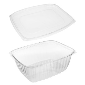 Plastickschale Kompostierbar PLA mit Deckel 1890ml (200 Stück)