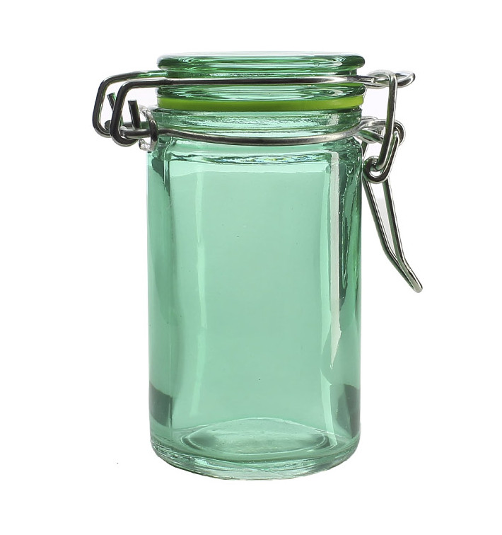 Einmachglas Grün transparent 70 ml (32 Einh.) Einmachglas Grün transparent 70 ml (32 Einh.)