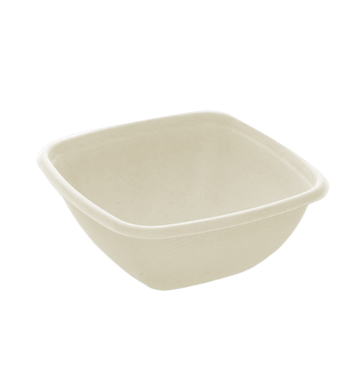Schüssel Zuckerrohr-Fasern 375ml 130x130x50mm (50 Stück) Schüssel Zuckerrohr-Fasern 375ml 130x130x50mm (50 Stück)