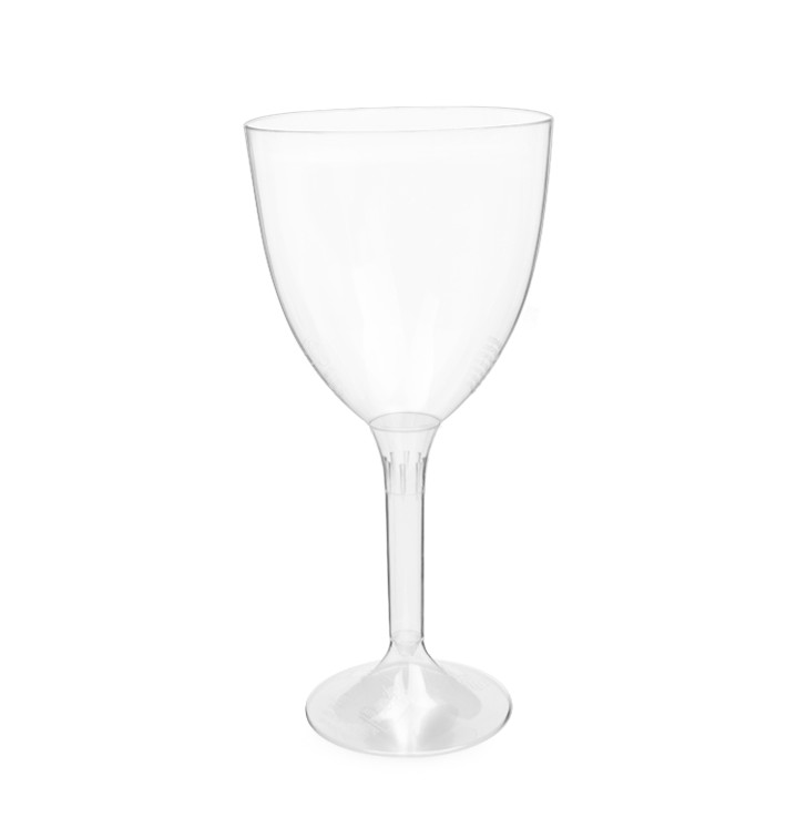 Glss aus Plastik für Wein transparenter Fuß 300ml 2T (20 Stück) Glss aus Plastik für Wein transparenter Fuß 300ml 2T (20 Stück)