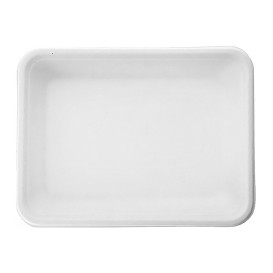 Tablett Zuckerrohr 196x147x27mm (50 Stück)