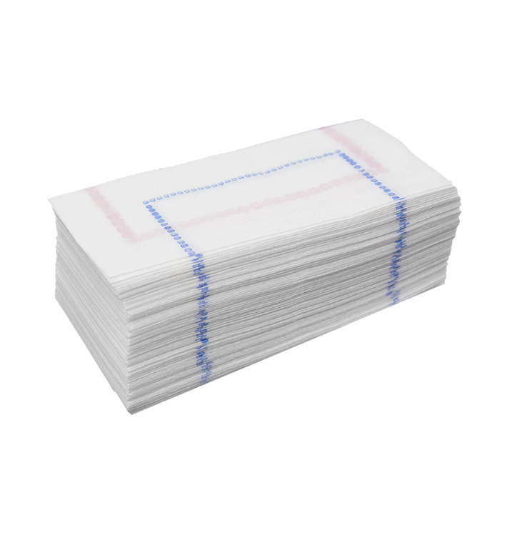 Papierservietten mit Zickzackfalz 14x14 blau-roter (250 Stück) Papierservietten mit Zickzackfalz 14x14 blau-roter (250 Stück)