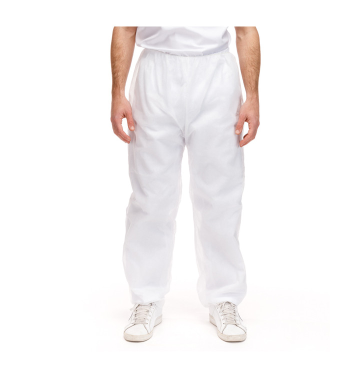 Industrie Hosen TST PP weiß 30gr. (1 Stück) Industrie Hosen TST PP weiß 30gr. (1 Stück)