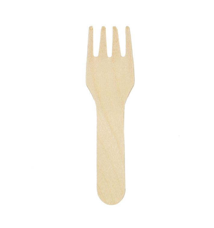 Mini Holzgabel 7,5cm (100 Stück) Mini Holzgabel 7,5cm (100 Stück)