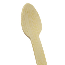 Kleiner Löffel aus Bambus 7,5cm (50 Stück)