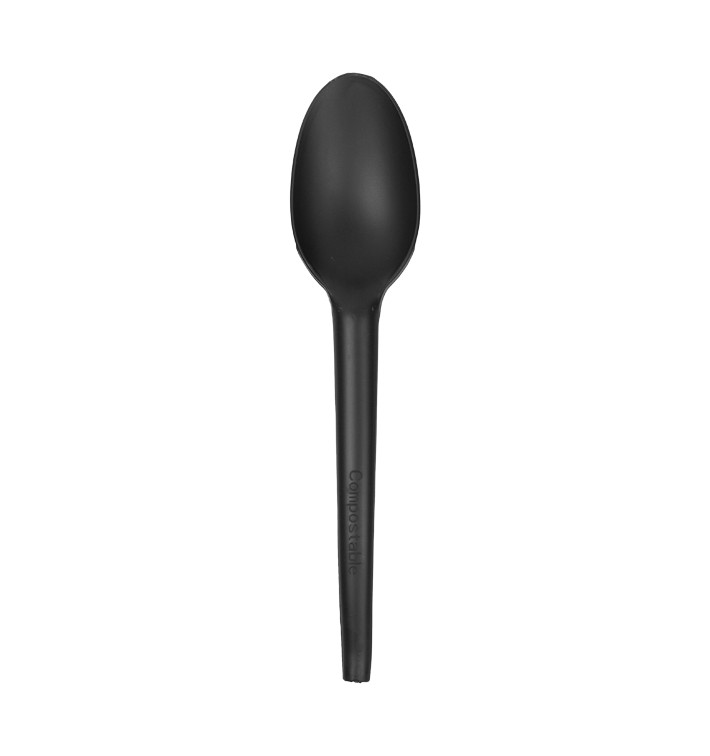 Gabel Biologisch Abbaubar CPLA Schwarz 16,5cm (25 Stück) Gabel Biologisch Abbaubar CPLA Schwarz 16,5cm (25 Stück)