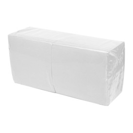 Papierservietten "Cocktail" weiß 20x20cm (100 Stück)